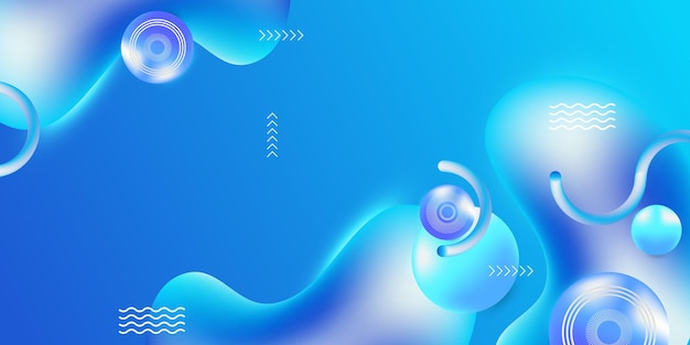 creative horizontal website screen part for responsive web design project development. abstract geometric pattern banner layout mock up. corporate landing page block vector illustration template