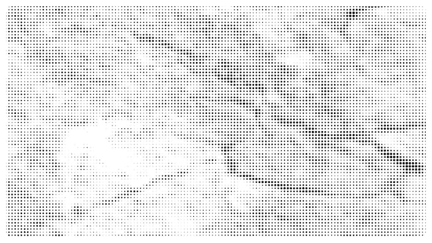 Creative round texture halftone vector template