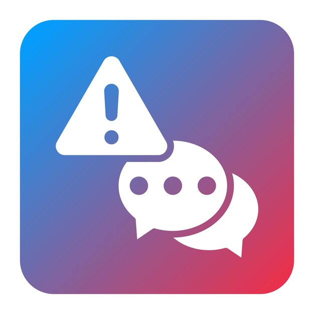 crisis communication icon vector image can be used for business disruption