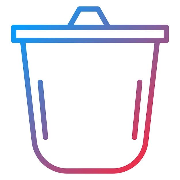 Crucible icon vector image Can be used for Mettalurgy
