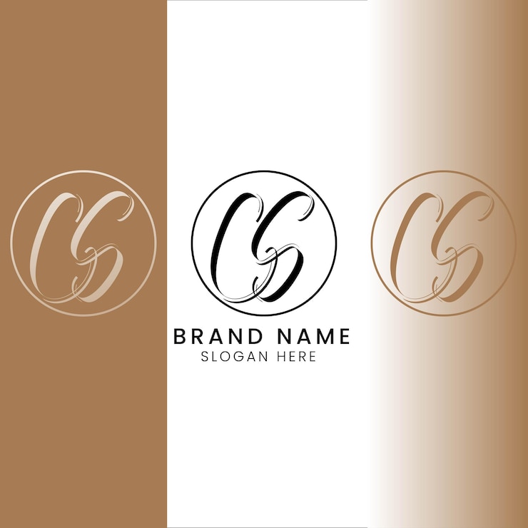 Vektör cs initial letter logo design