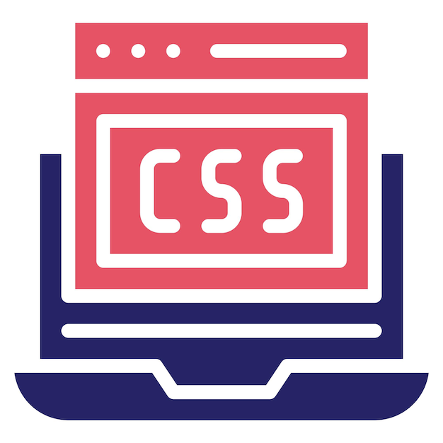 css code vector icon illustration of coding and development iconset