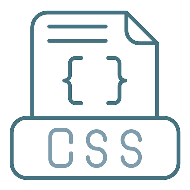 Css File Flat Illustration
