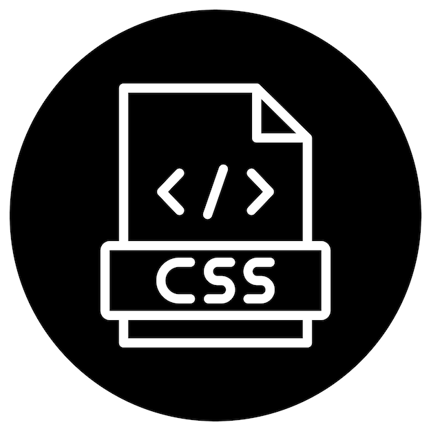 Css Vector Icon Design Illustration