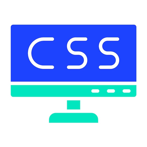 css vector icon design illustration