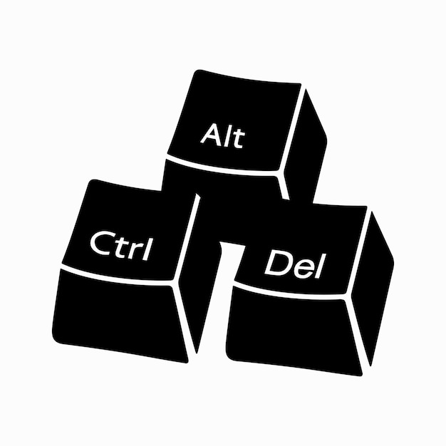 ctrl alt del buttons
