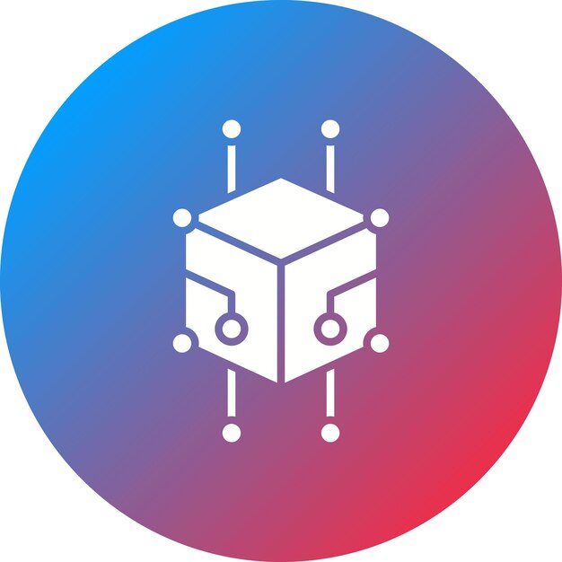 cube icon vector image can be used for virtual reality