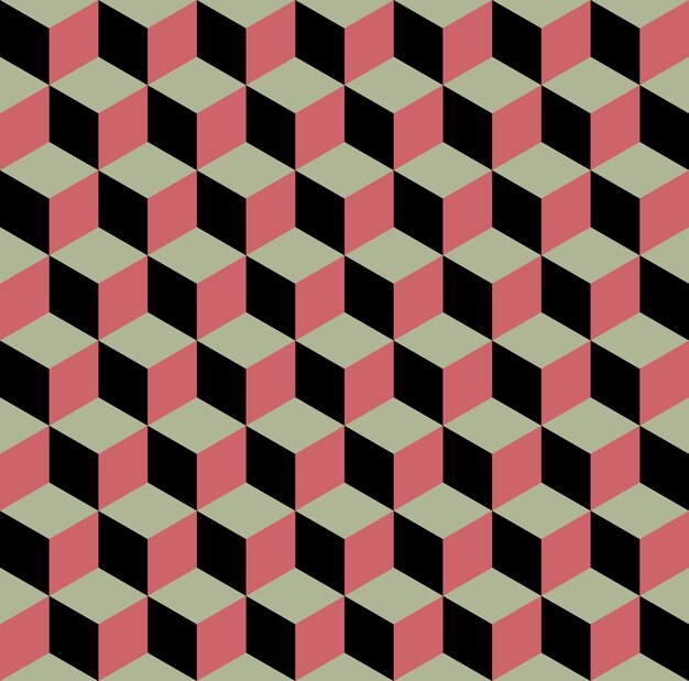 Cubes pattern. Geometric simple background. Creative and elegant style illustration