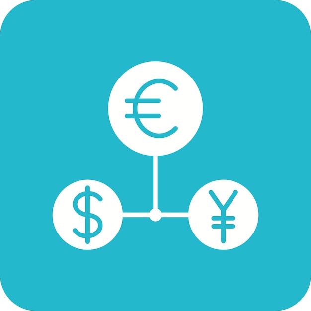 Currencies icon vector image Can be used for Banking and Finance