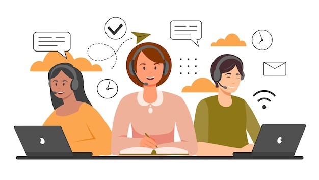 Customer service hotline help for users answers to questions global online technical support call