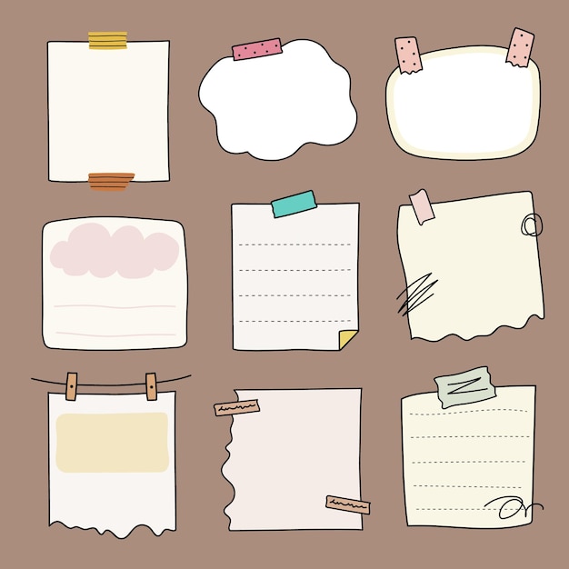 Cute Note Papers