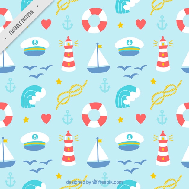 Cute salor pattern