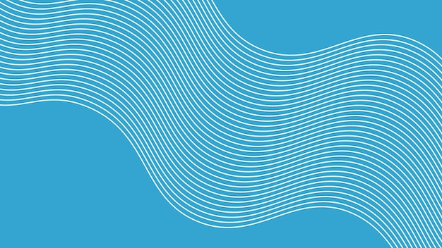 Cyan blue abstract background with curve line for backdrop or presentation