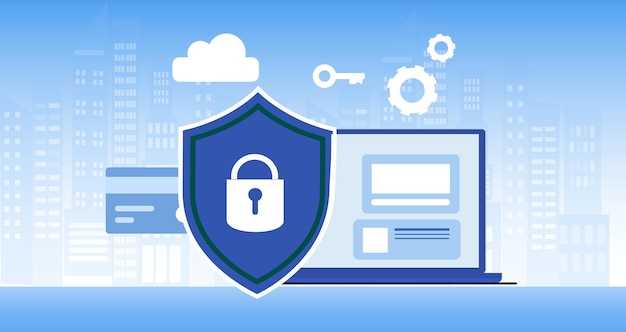 cyber security and data protection privacy pdpa concept businessman secure data management