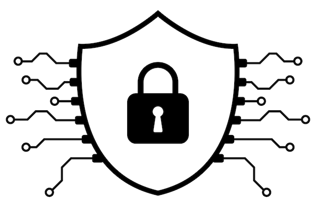 Cyber security Shield Icon