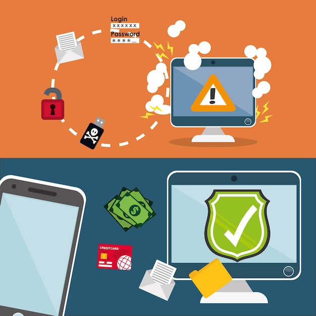 Cyber security system and media design