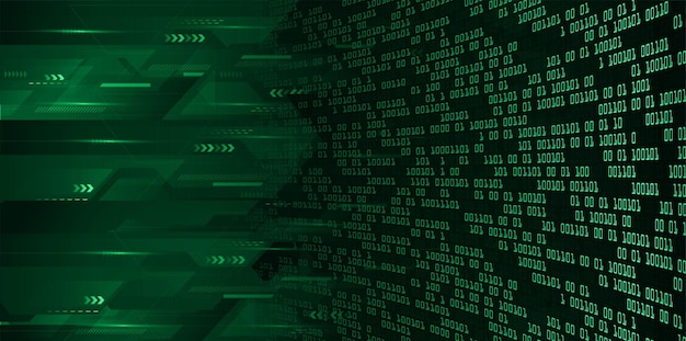 Cyberkredsløb fremtidsteknologikoncept baggrund