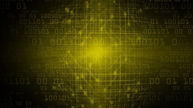 Cyberkredsløb fremtidsteknologikoncept baggrund