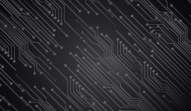 Cyberkredsløb fremtidsteknologikoncept baggrund