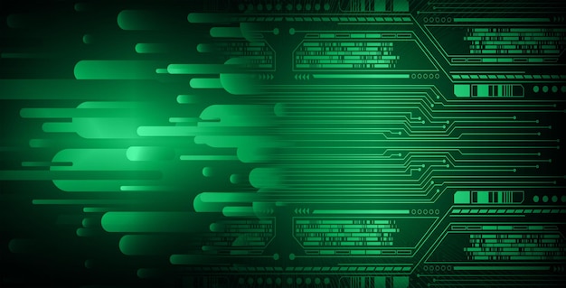 Cyberkrets, framtida teknologikonceptbakgrund