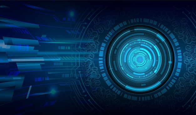 Cyberkrets, framtida teknologikonceptbakgrund