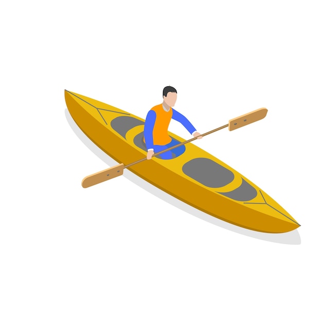 D isometric flat vector set of sailing boats travel ship and yachts item