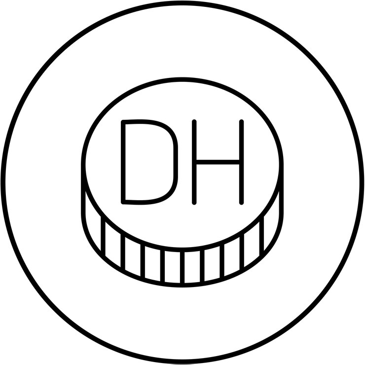 Vektör darham icon