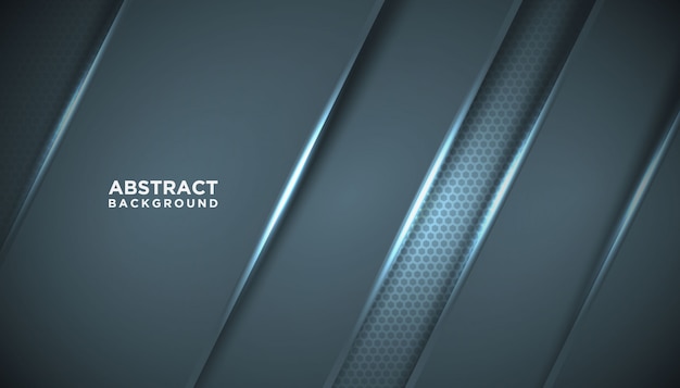 Dark abstract background with overlap layers.