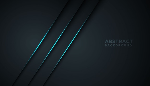 Dark abstract background with overlap layers