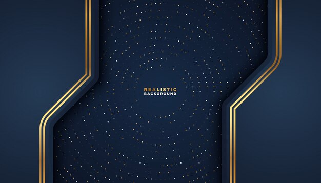 Dark abstract background with overlap layers