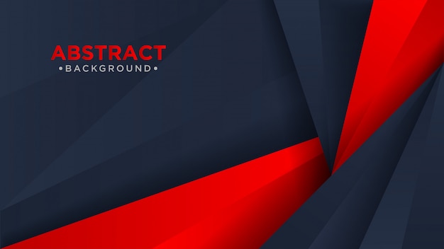 dark and Red Modern Abstract Background.