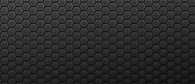 Dark background honeycomb carbon metal