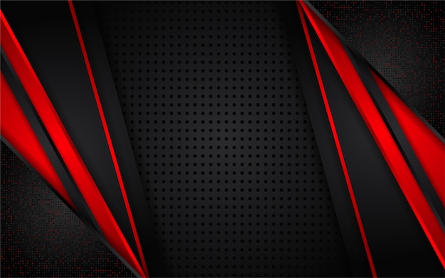 dark background with red lines