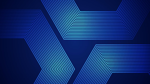 dark blue simple abstract background with lines in a geometric style as the main element