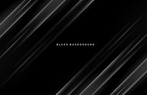 Dark geometric black abstract background elegant decorative design pattern