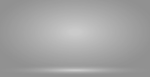 Dark gray studio large spacious photo studio product presentation background Vector illustration