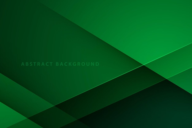 dark green abstract background with modern transparent effects and realistic shadows