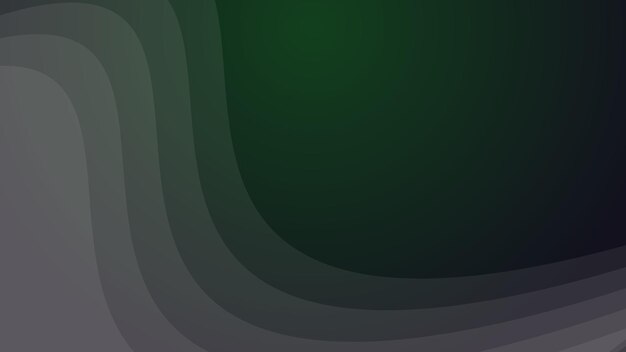 dark green abstrct background wallpaper design vector image with curve line for backdrop