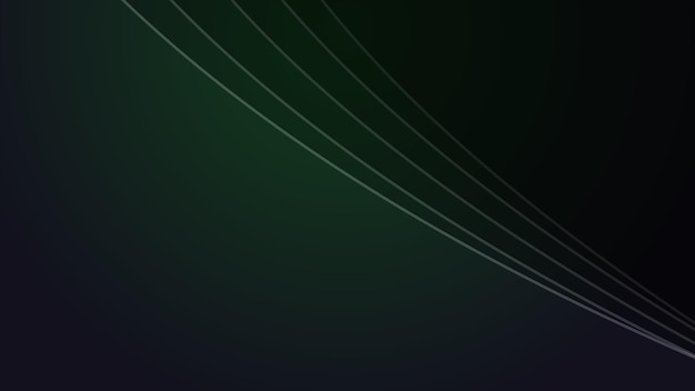 dark green abstrct background wallpaper design vector image with curve line for backdrop