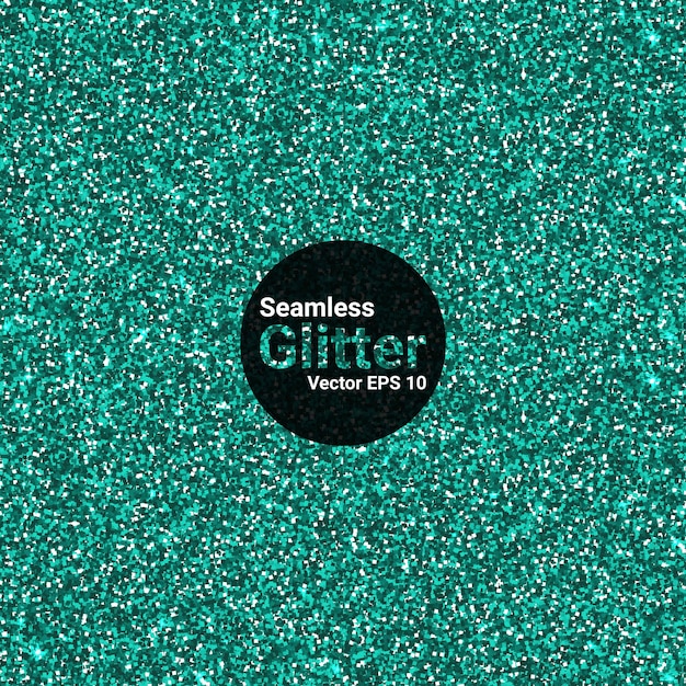 Dark green shiny glitter sparkle confetti texture Christmas abstract background seamless pattern