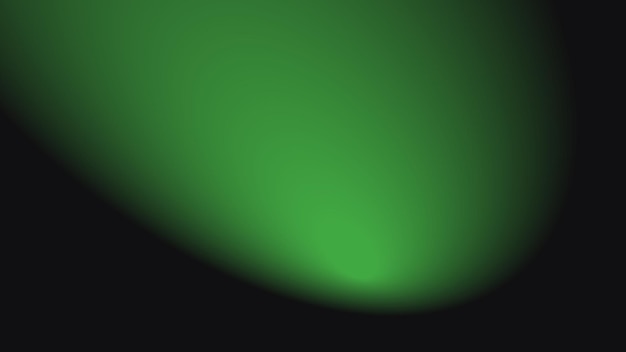 Dark Green smooth gradient abstract background for backdrop
