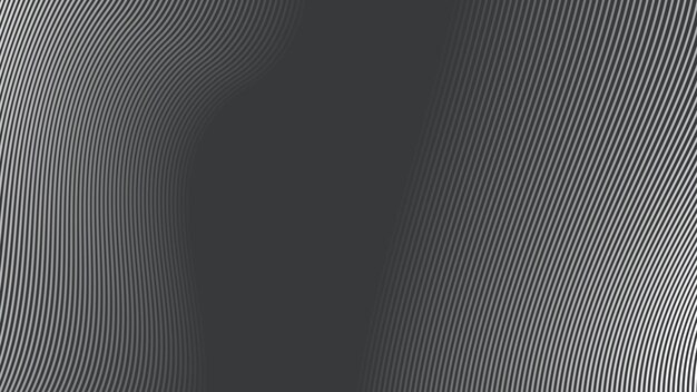 Dark grey abstract background with curve line for backdrop or presentation