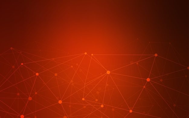 Dark Red vector texture with disks