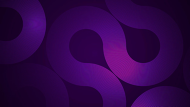 dark violet abstract background with serpentine style lines as the main component