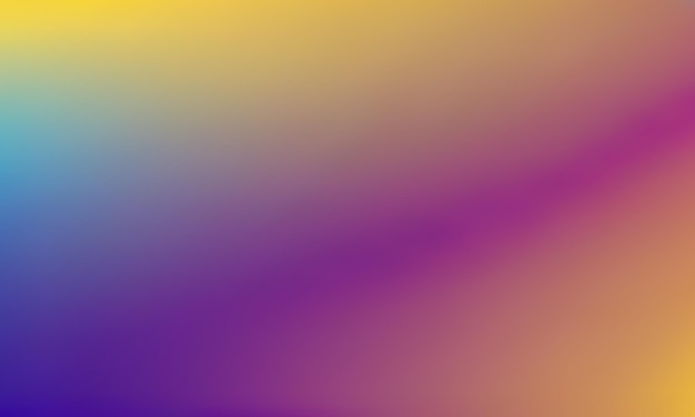 Dark Yellow Purple Blue Gradient Vector Background Illustration