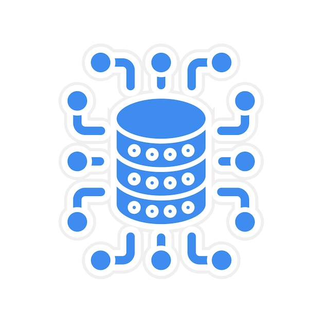 Data Aggregation icon vector image Can be used for Big Data