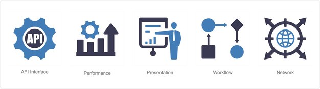 Data analysis and data chart concept
