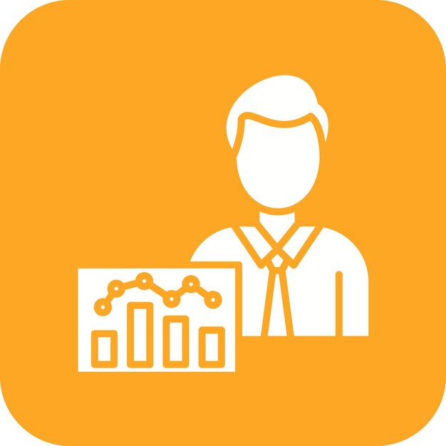 Data Analyst icon vector image Can be used for Big Data