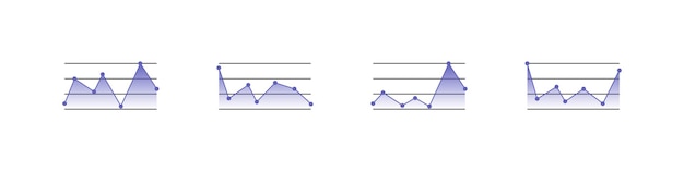 data and stats charts graph and analytical symbols