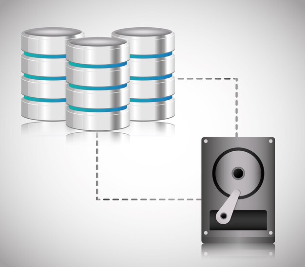 data center web hosting cloud computing icon